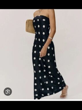 long linen dress with pockets Basic Dress - Black Linen